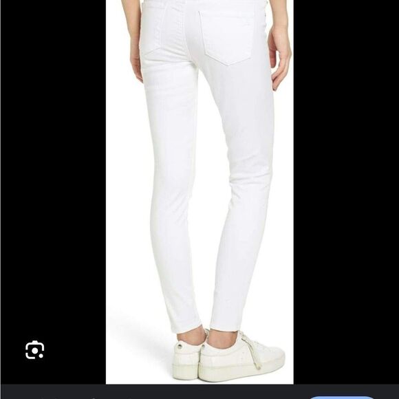ARTICLES OF SOCIETY white skinny stretch distressed denim Jeans 28 - Picture 2 of 9